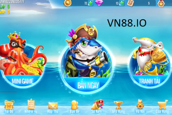 Bancaphatloc  - bắn cá 3d đổi quà siêu tốc với phiên bản mới nhất VN88
